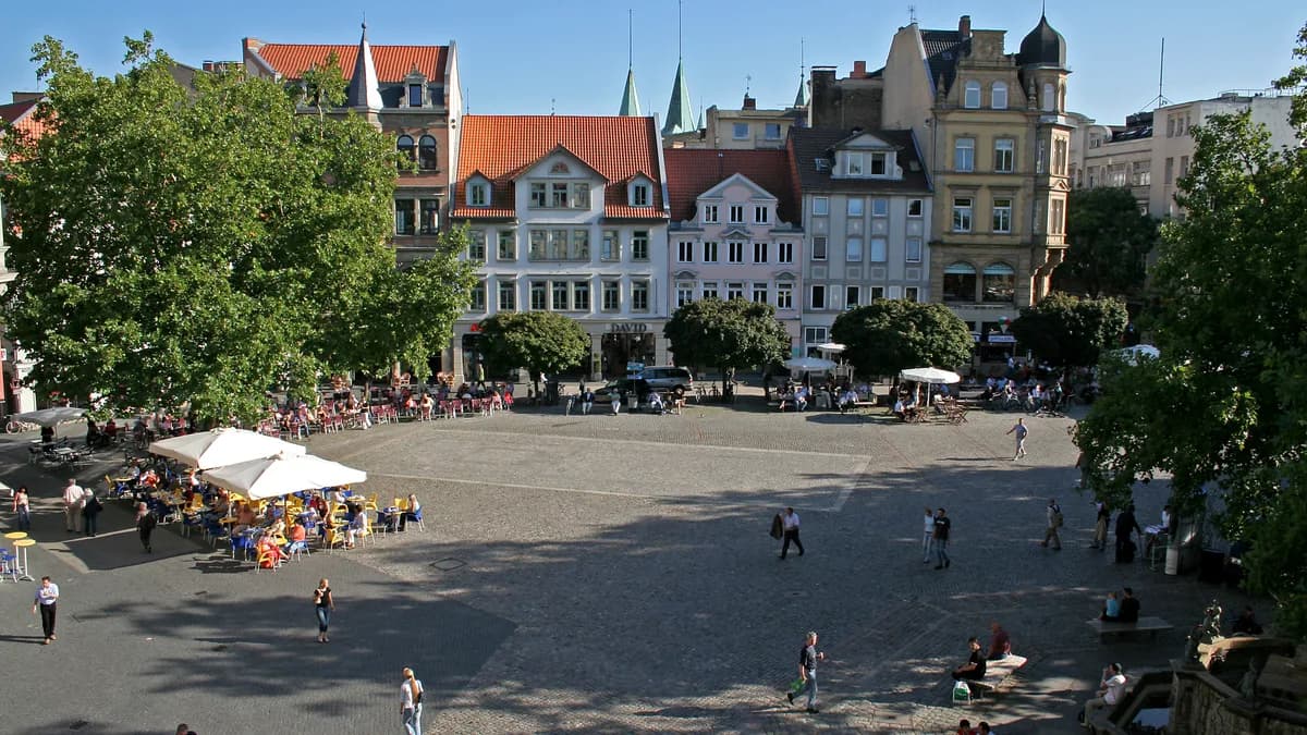 Stadtansicht von Braunschweig